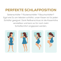 Schlafmond Der kleine Prinz Kopfkissen 80x80 cm