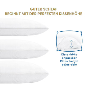 Schlafmond Märchenweich Kopfkissen 40x80 cm